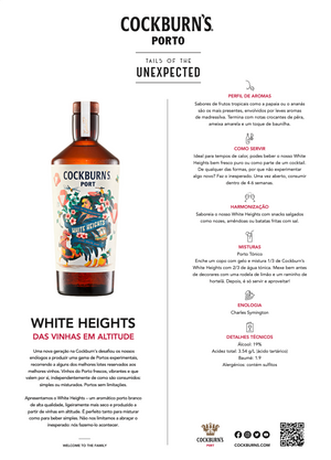 Vinho do Porto White Heights Cockburn´s