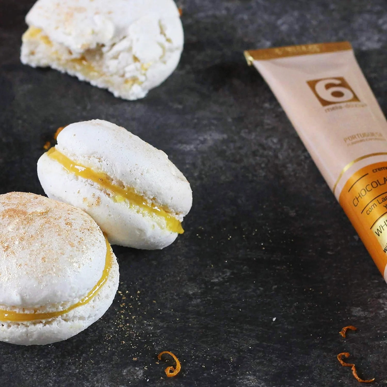 Creme de Chocolate Branco com Laranja do Algarve, Yuzu & Iyokan meia.dúzia