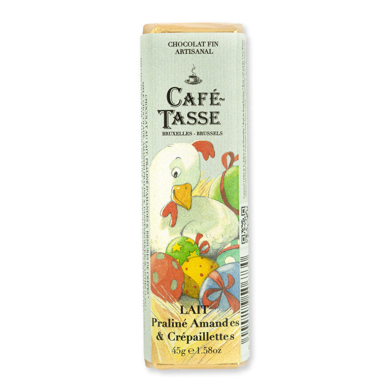 Tablete de Chocolate de Leite Edição Páscoa Café-Tasse 45g