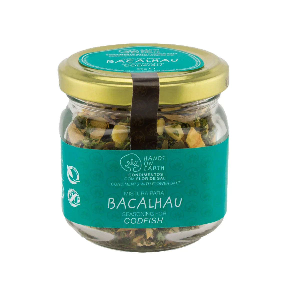 Condimentos Biológicos com Flor de Sal - Mistura para Bacalhau