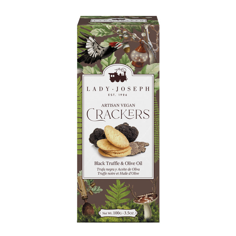 Crackers de Trufa Preta e Azeite Lady Joseph