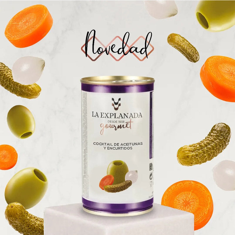 Cocktail de Azeitonas e Pickles