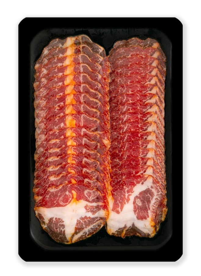 Paio do Cachaço de Porco Preto de Campo (coppa) Fatiado SEL