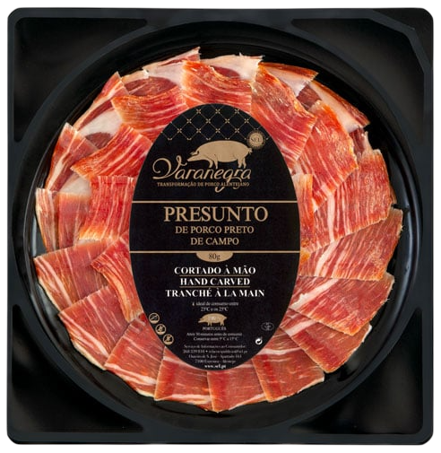 Presunto de Porco Preto de Campo Fatiado À Mão Varanegra SEL