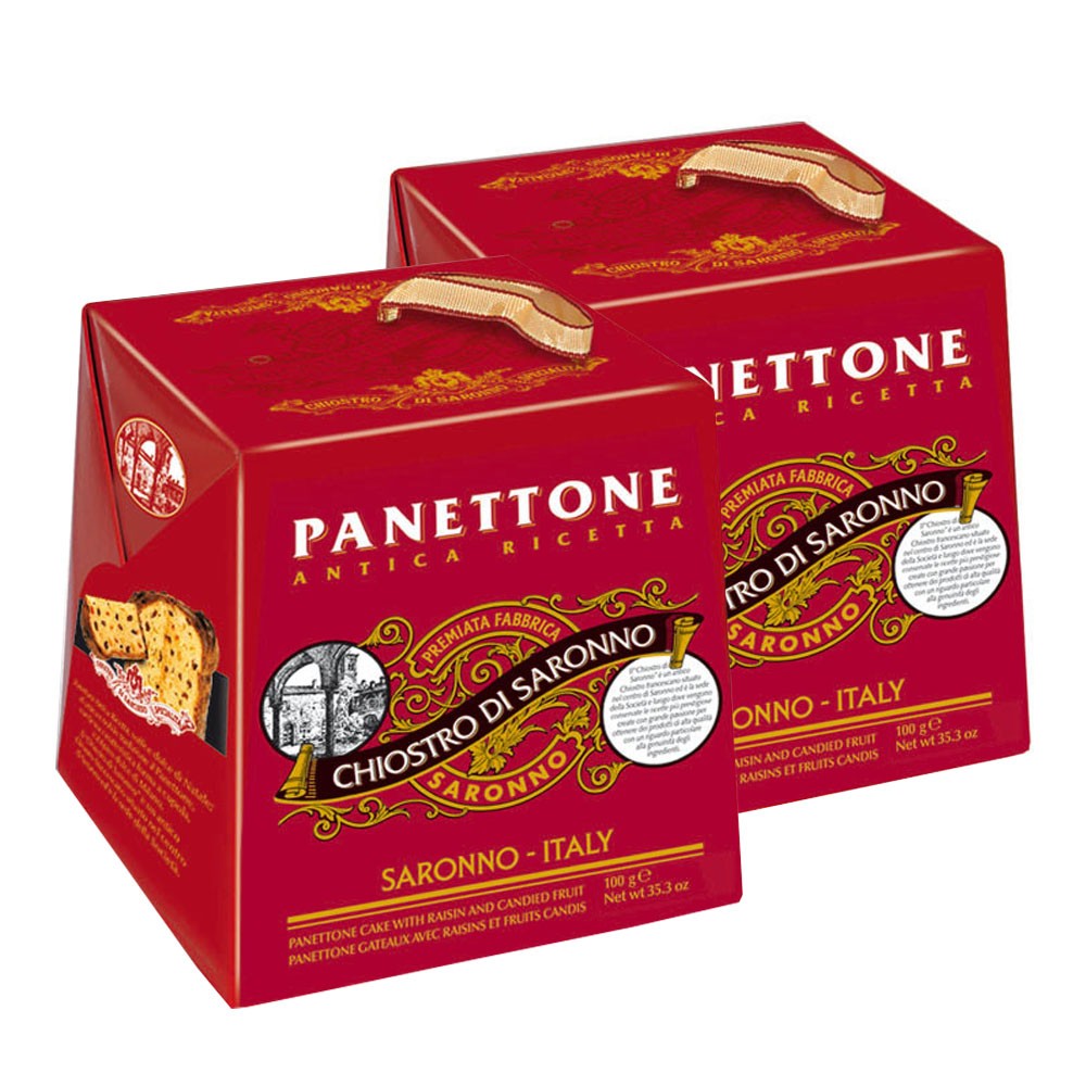 Panetone Clássico Elegance Mini 2 x 100g