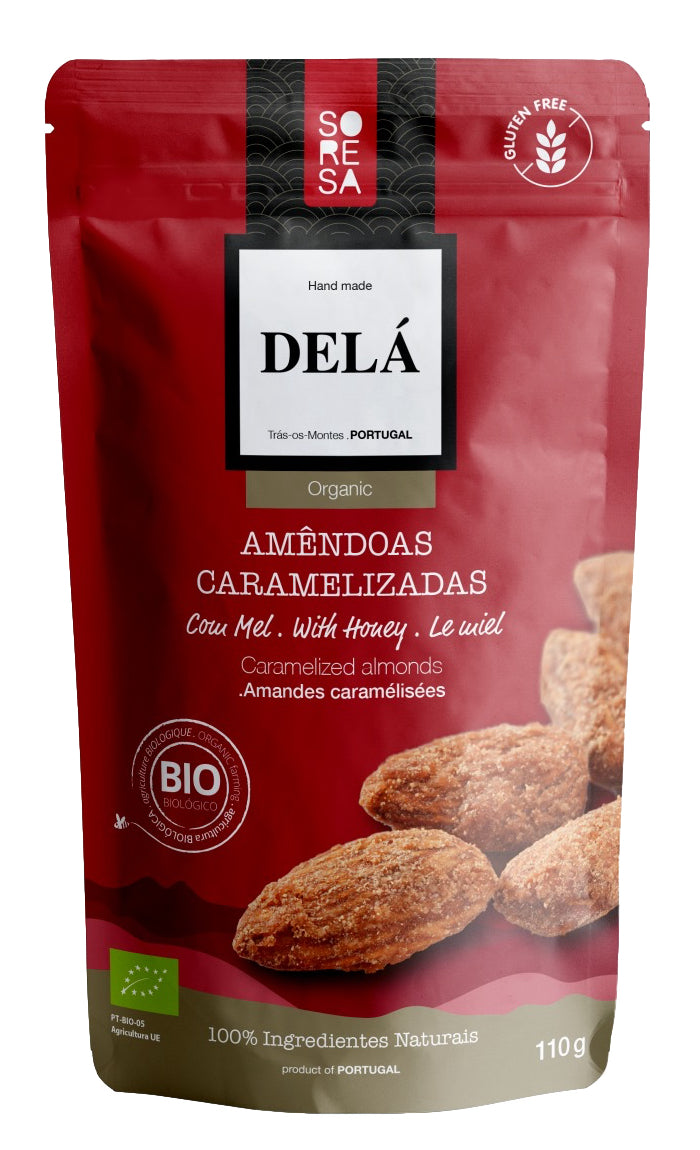 Amêndoas Caramelizadas com Mel Delá