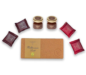 Mediterranean Secrets - Caixa de Cortiça Carob World - VEGAN