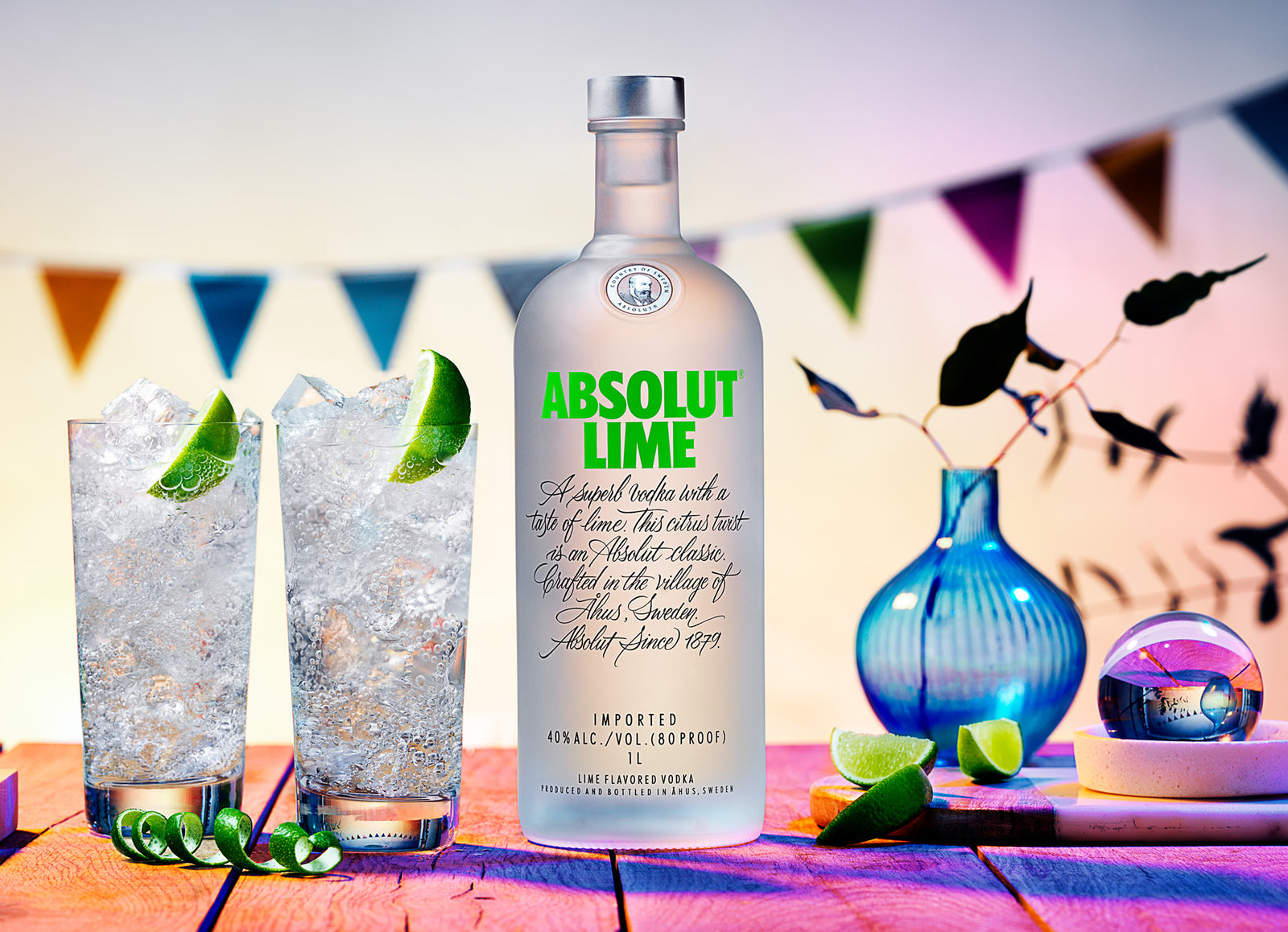 Vodka Absolut Lime