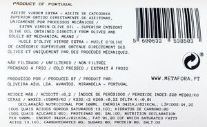 Azeite Virgem Extra Metáfora