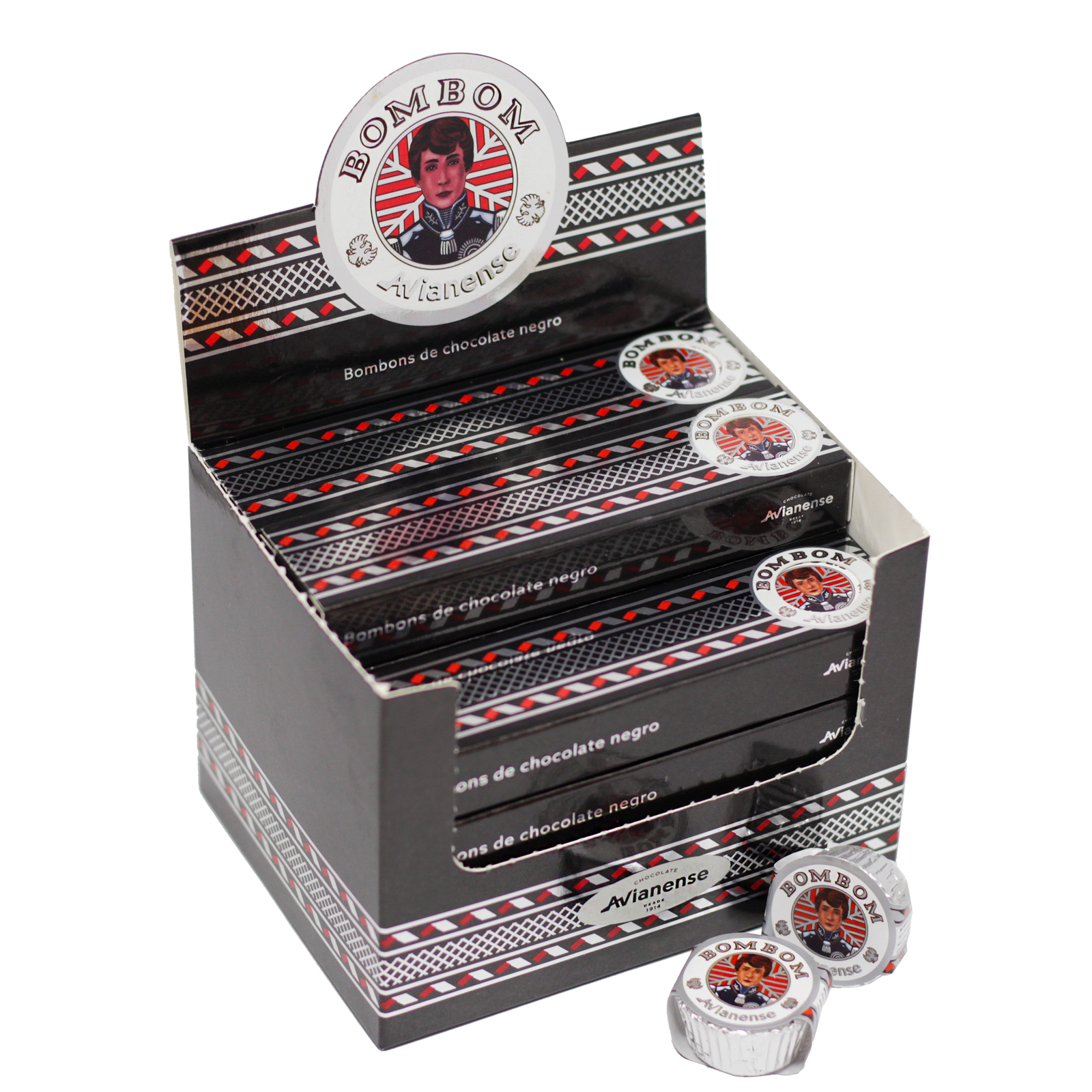 Bombons de Chocolate Negro Imperador Avianense 40g