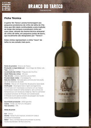 Vinho de Talha Branco do Tareco