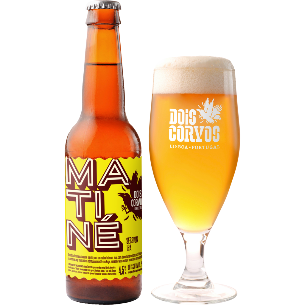 Cerveja Artesanal Matiné Session IPA Dois Corvos