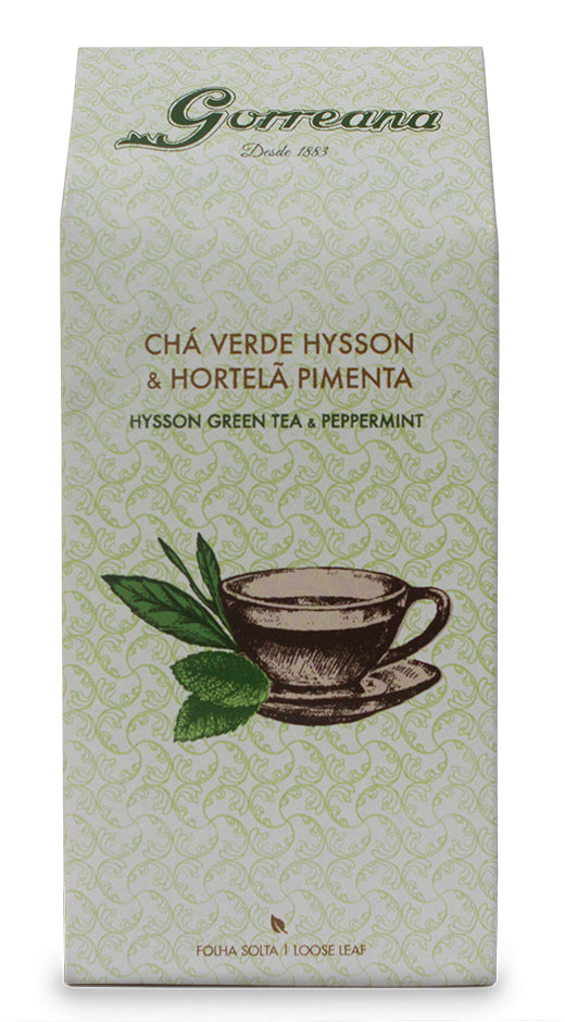 Chá Verde Hysson & Hortelã Pimenta Gorreana