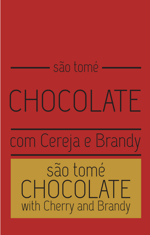 Creme de Chocolate Negro São Tomé com Cereja e Brandy meia.dúzia
