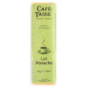 Tablete de Chocolate de Leite com Pistachos Café-Tasse