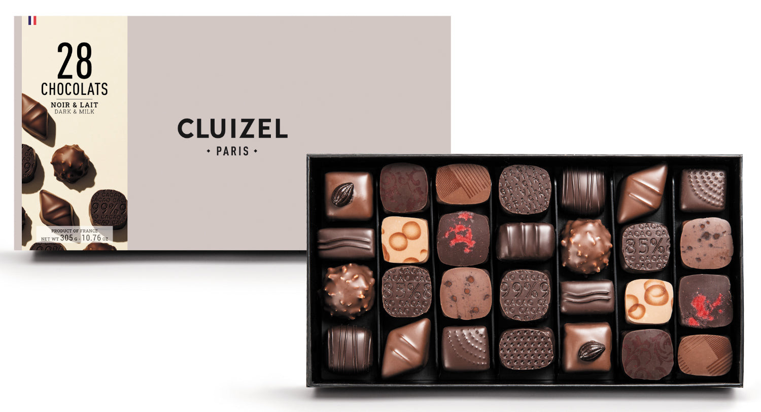 Coffret de Bombons Chocolate de Leite e Negro Nº28