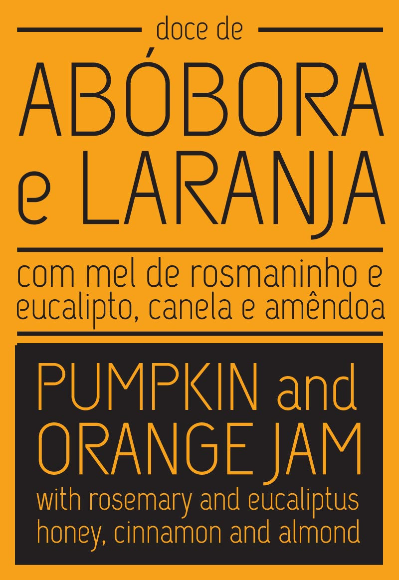 Compota de Abóbora e Laranja com Canela e Amêndoa meia.dúzia