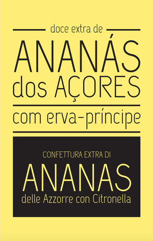 Compota de Ananás dos Açores com Erva-Príncipe Meia-Dúzia