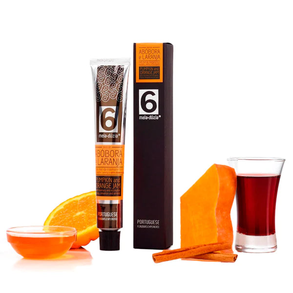 Compota de Abóbora e Laranja com Canela e Vinho Licoroso meia.dúzia