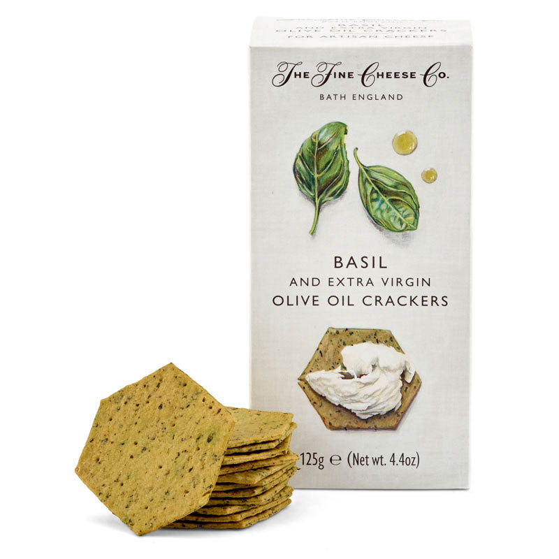 Crackers com Manjericão - The Fine Cheese Co.