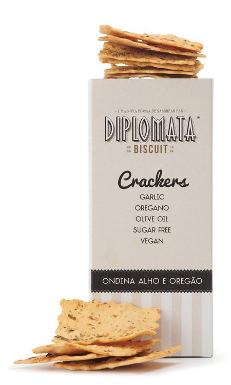 Crackers Ondina Alho e Oregãos Diplomata Biscuit