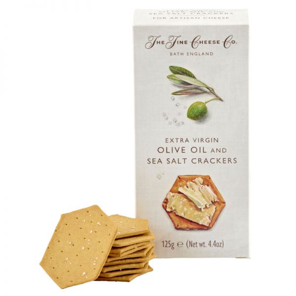 Crackers com Azeite e Sal Marinho - The Fine Cheese Co.