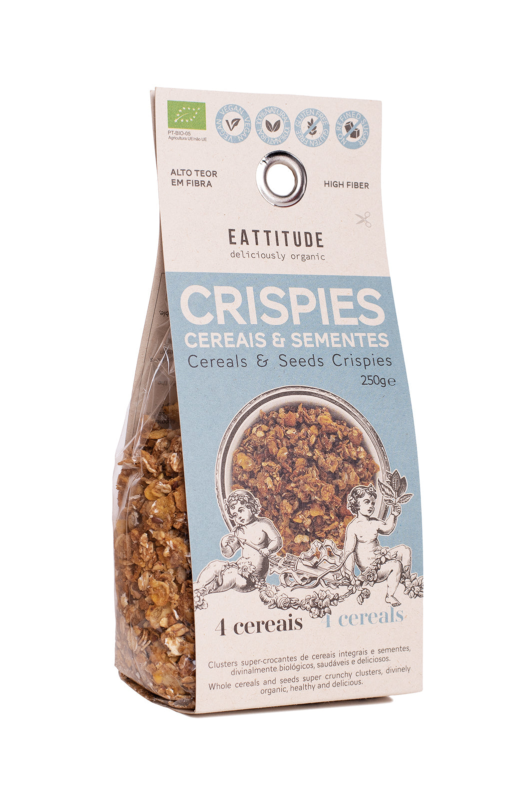 Crispies de 4 cereais & Sementes Bio Eattitude