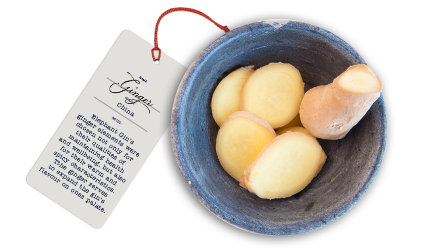 Elephant Gin Botanicals