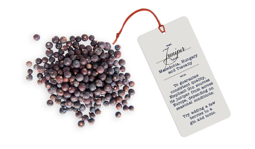 Elephant Gin Botanicals