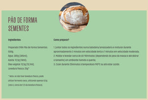 Farinha Pão de Forma Sementes Eyra