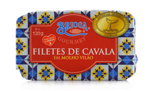 Filetes de Cavala em Molho Vilão Briosa