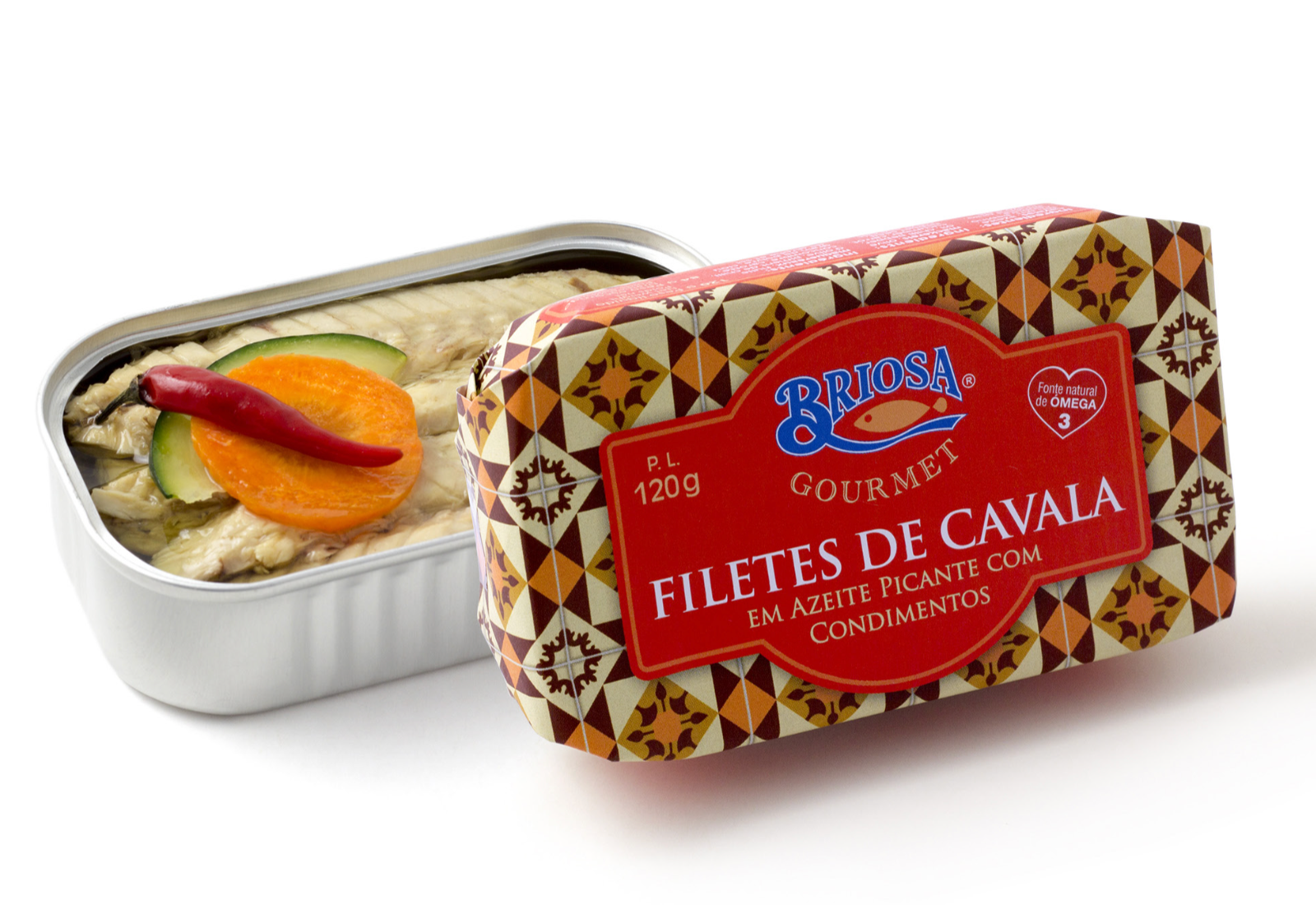 Filetes de Cavala em Azeite Picante Briosa