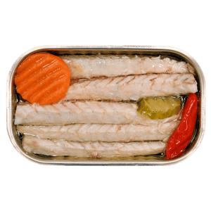 Filetes de Cavala em Azeite Picante com Pickles La Gondola