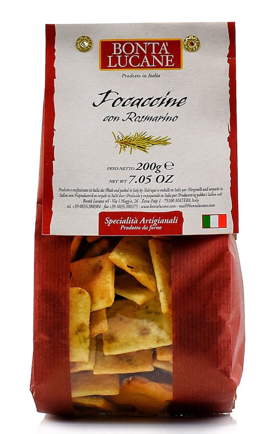 Focaccine de Rosmaninho