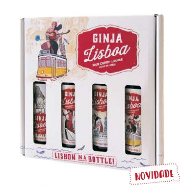 Gift Pack Ginja Lisboa - Fado, Infante, Marujo e Marquês