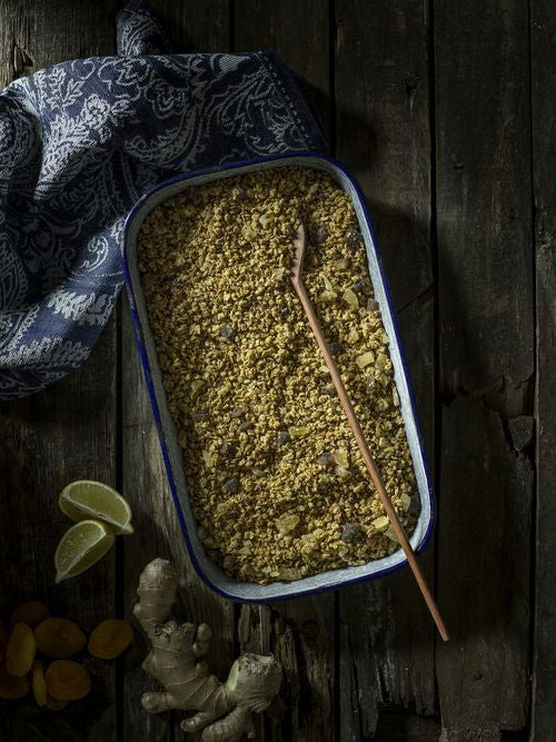 Granola de Gengibre, Limão e Alperce - Trinca