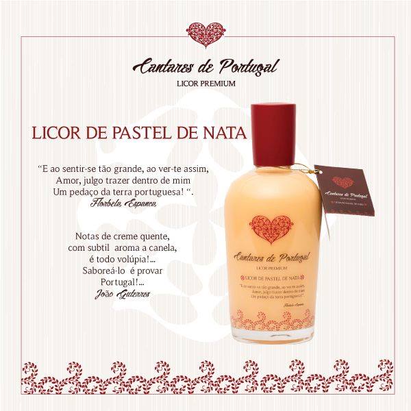 Licor de Pastel de Nata Cantares de Portugal