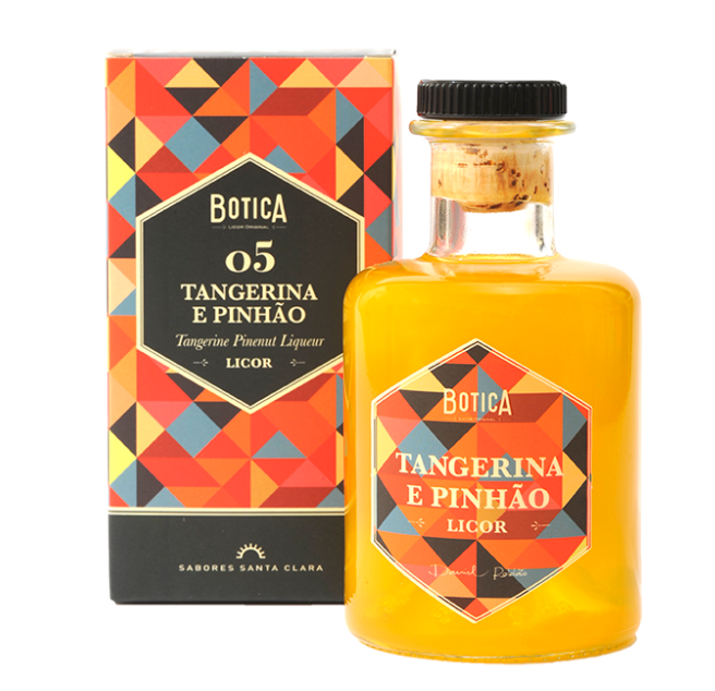 Licor de Tangerina e Pinhão Botica