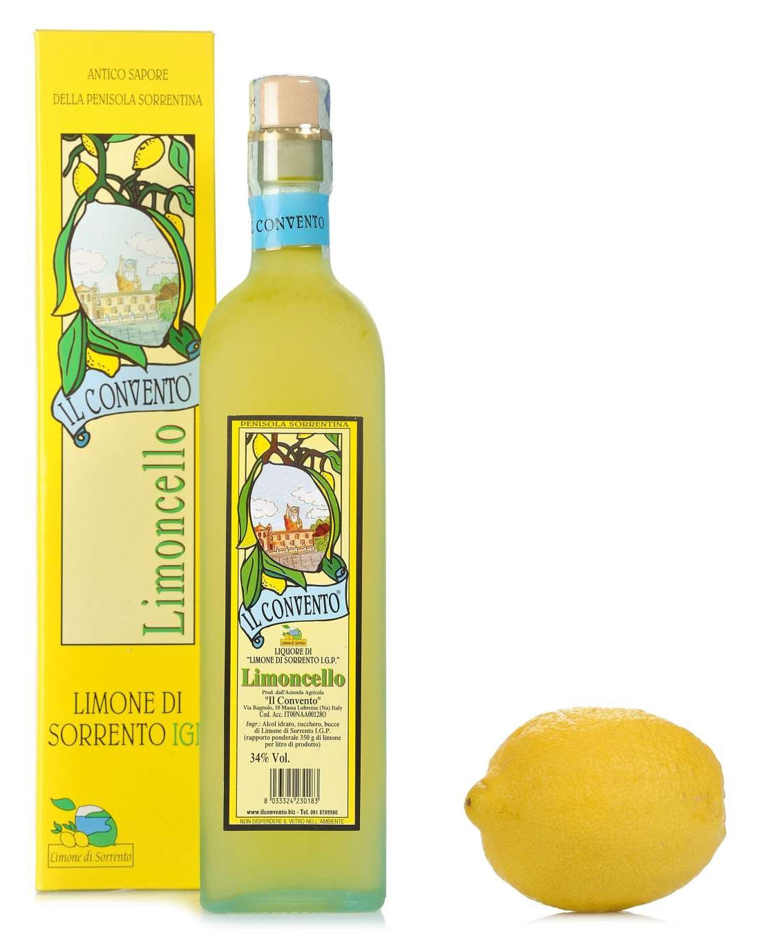 Limoncello Il Convento - Limone di Sorrento
