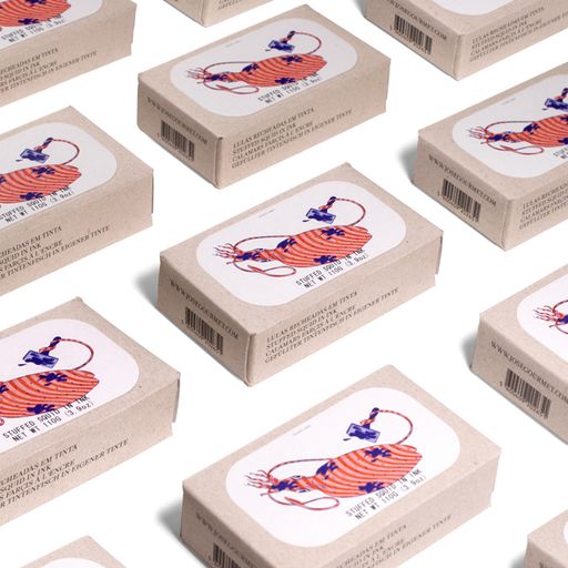 Lulas Recheadas em Tinta José Gourmet