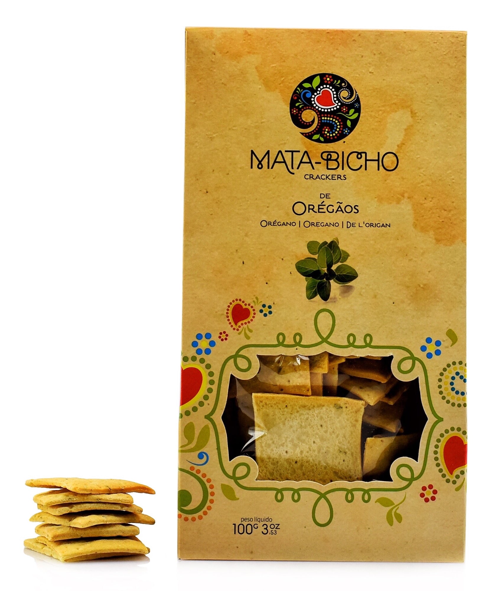 Crackers de Oregãos Mata-Bicho