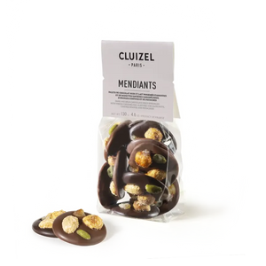 Mendiants - Chocolate de Leite e Negro com Frutos Secos Cluizel