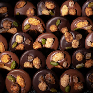 Mendiants - Chocolate de Leite e Negro com Frutos Secos Cluizel