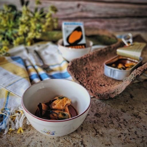 Mexilhões Fritos em Escabeche Ati Manel
