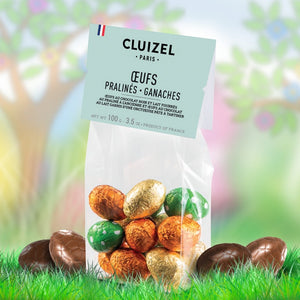 Ovos de Páscoa - Praliné e Ganache - Cluizel
