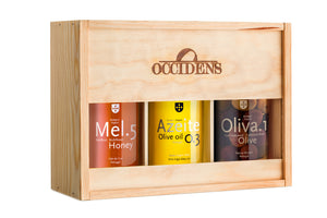Pack Azeite, Azeitonas e Mel Occidens
