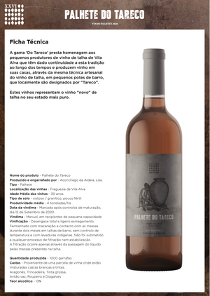 Vinho de Talha Palhete do Tareco