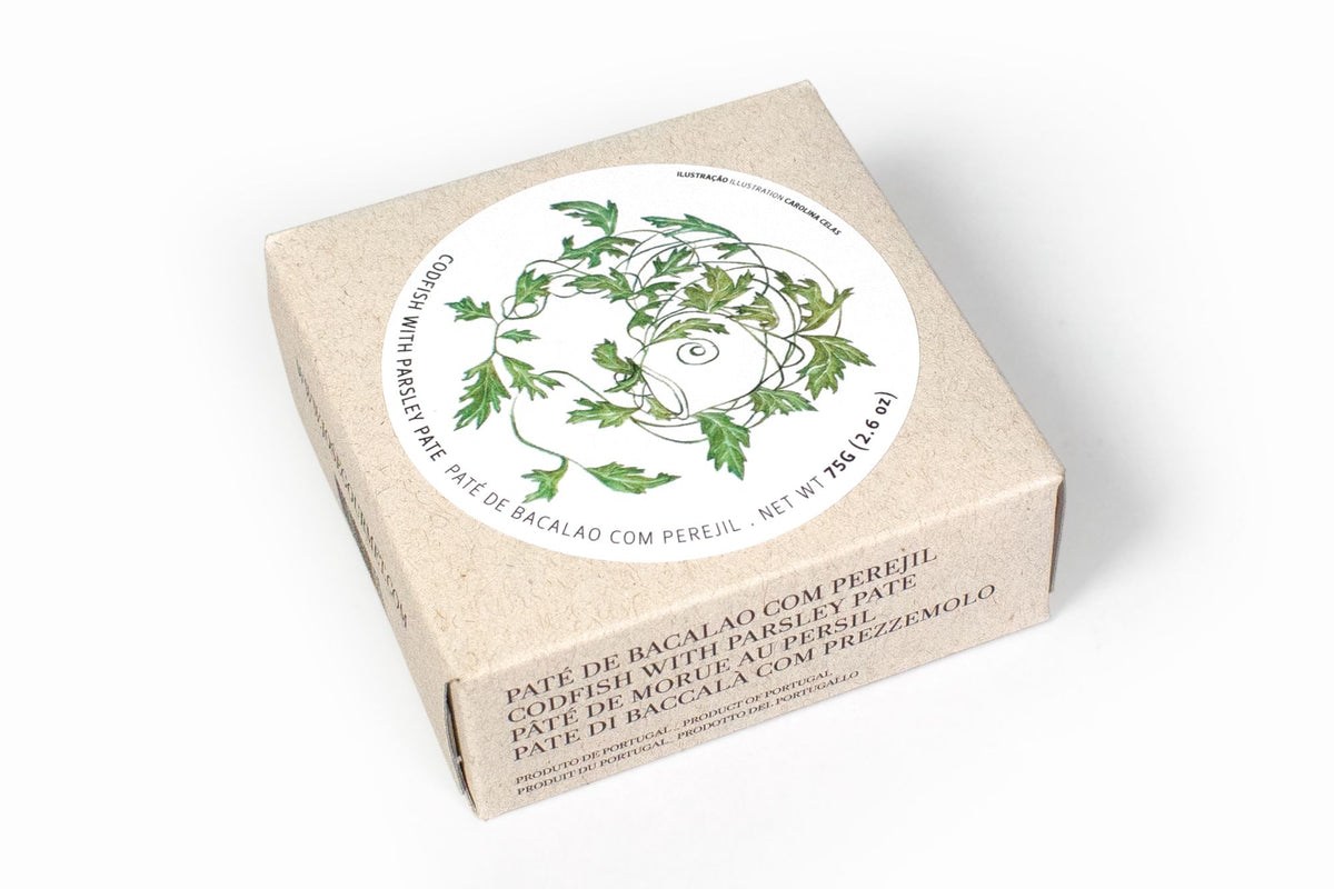 Paté de Bacalhau com Salsa José Gourmet