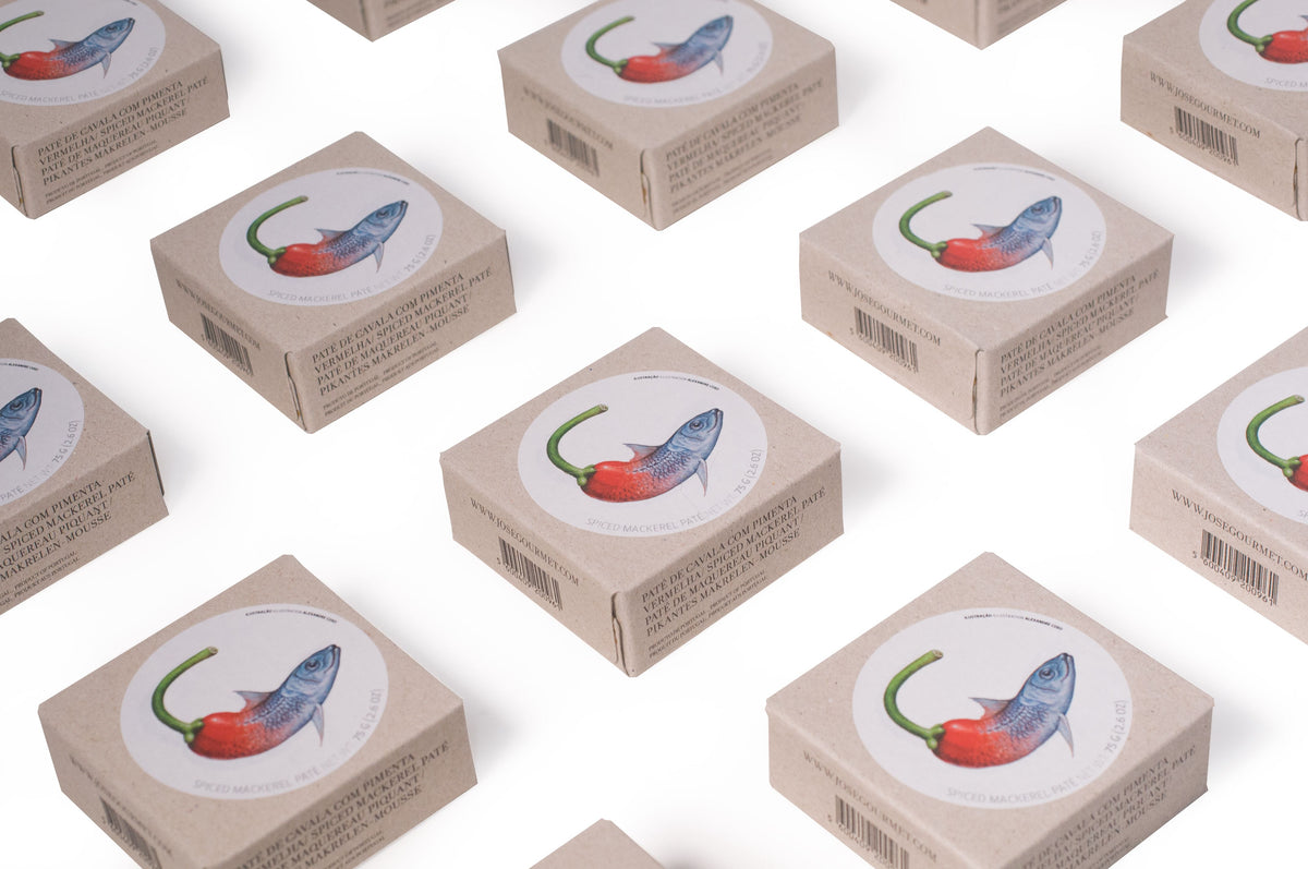 Paté de Cavala com Pimenta Vermelha José Gourmet
