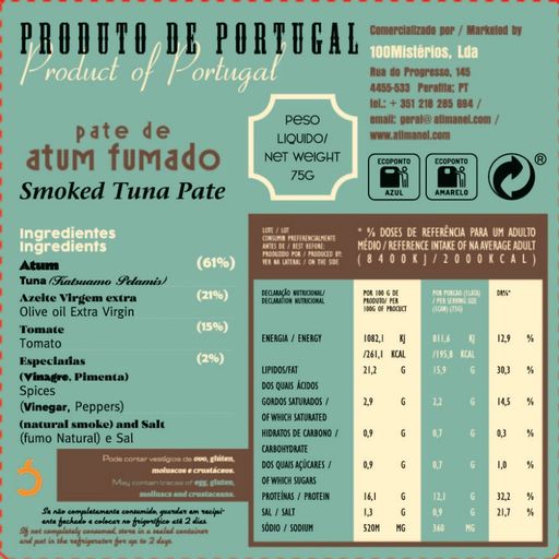 Paté de Atum Fumado Ati Manel
